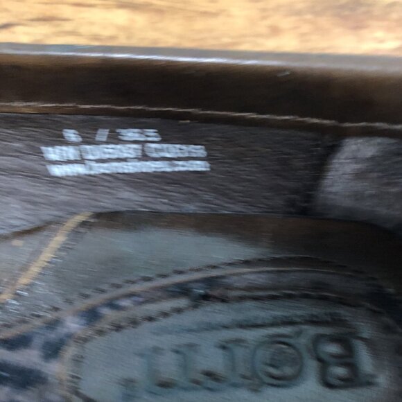 Born Shoes Women's Size 6 M/W Brown Horsebit Leather‎ Loafers Slip On Shoes - Picture 9 of 11